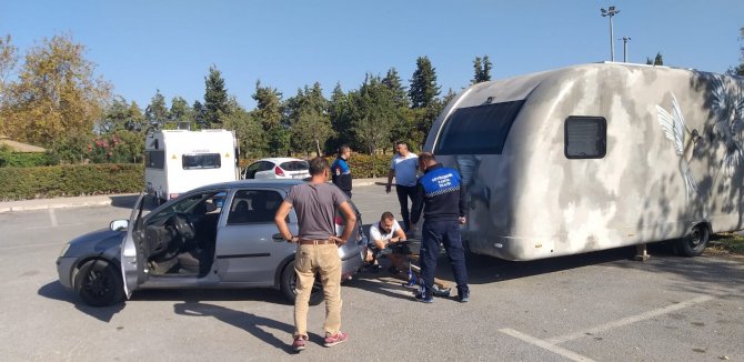 İ̇nciraltı Kent Ormanı’ndaki Karavanlar Kaldırıldı