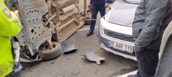 Kars’ta Trafik Kazası: 1 Yaralı