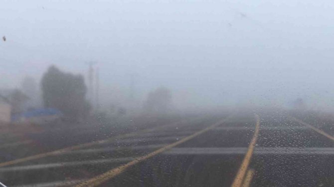 Kars’ta Yoğun Sis Etkili Oldu
