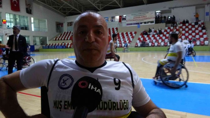 Tekerlekli Sandalye Basketbol 1. Ligi: Muş Besk: 56 - Kızıltepe Engelliler Birliği Sk: 64