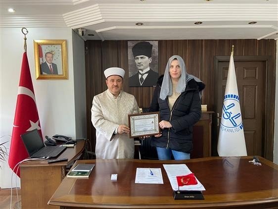 Polonyalı Monika Joanna Sosnowska Yılmaz, Müslüman Oldu