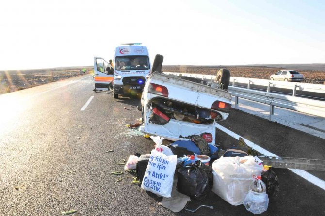 Siverek’te Trafik Kazası: 5 Yaralı