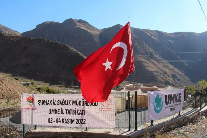 Şırnak’ta Umke Tatbikatı Yapıldı