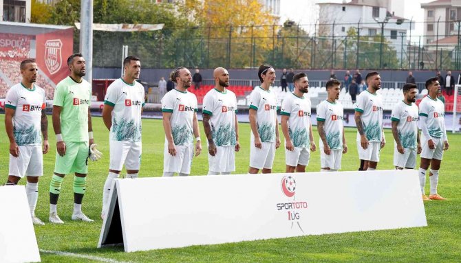 Spor Toto 1. Lig: Pendikspor: 3 - Bodrumspor: 0