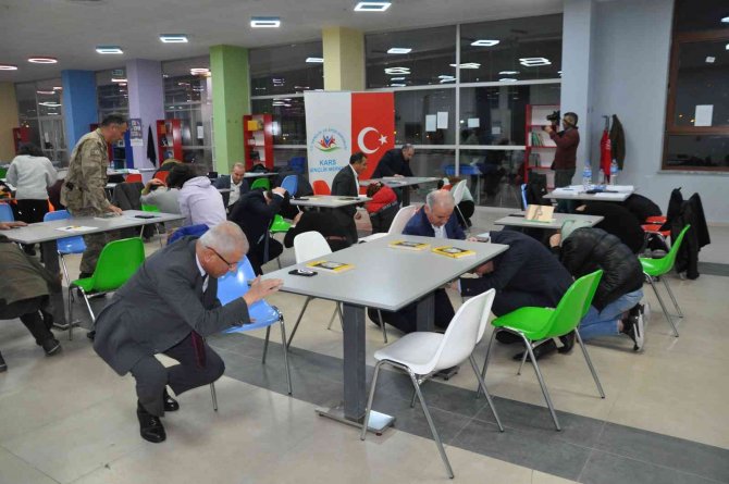 Kars’ta "Çök-kapan-tutun" Tatbikatı Yapıldı