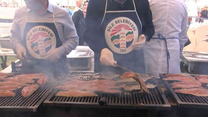 1. Şile Palamut Festivali Kapılarını Balık Severlere Açtı