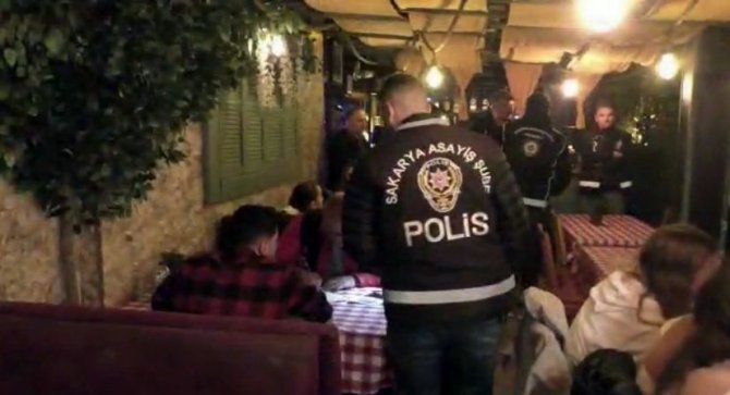 Sakarya’da 17 Alkollü Mekana Eş Zamanlı Denetim