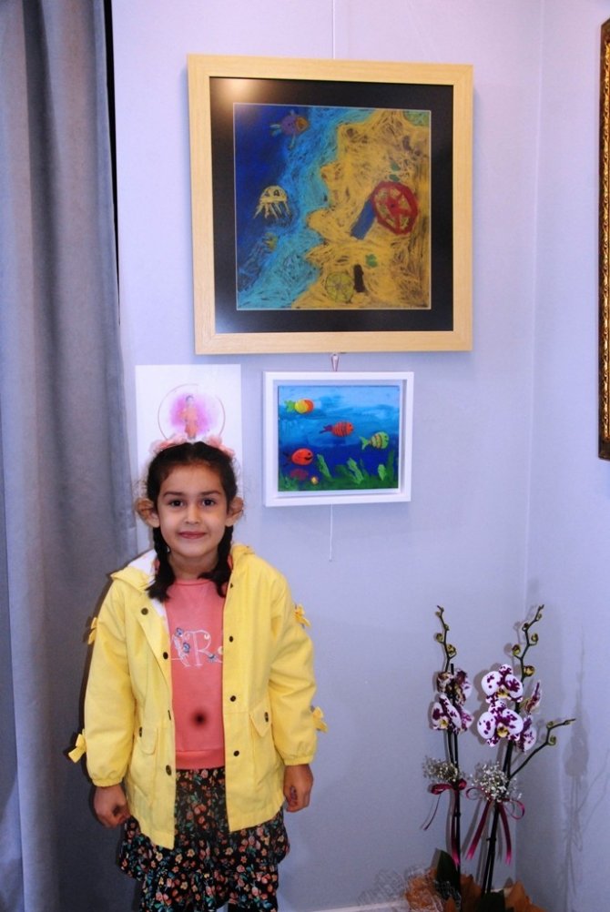 Küçük Ressam Defne’den İki Eser