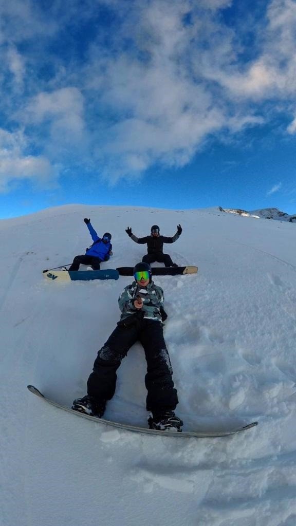 Bülbülan Yaylası’nda Snowboard Keyfi