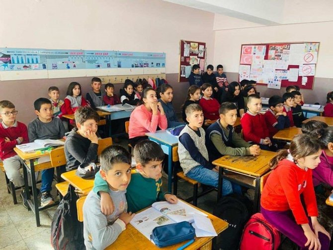 Jandarmadan Öğrencilere Trafik Eğitimi