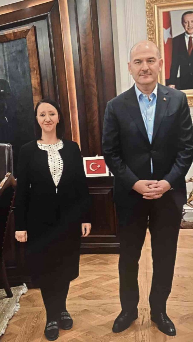 Başkan Tekin İle Bakan Soylu Bir Araya Geldi