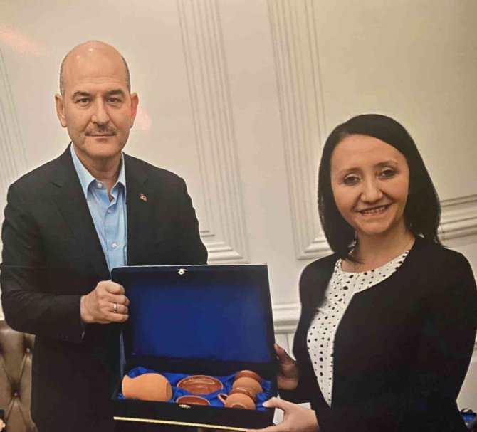 Başkan Tekin İle Bakan Soylu Bir Araya Geldi