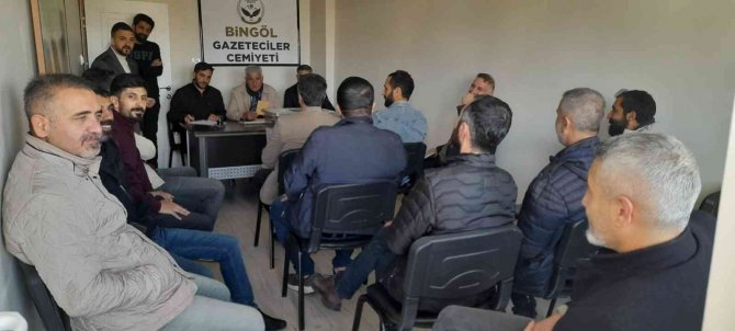 Bingöl Gazeteciler Cemiyeti’nde Arda Güven Tazeledi