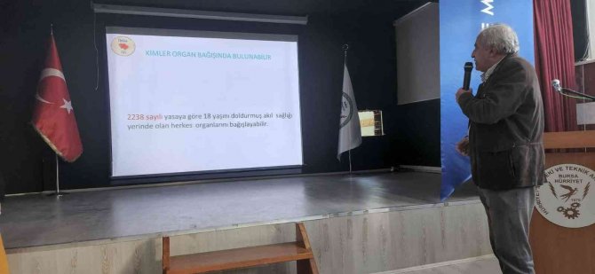 Öğrencilere Organ Bağışının Önemi Anlatıldı