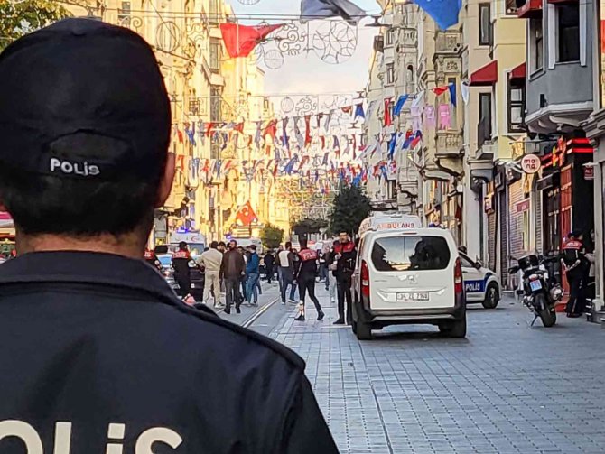 Taksim’de Patlama Meydana Geldi