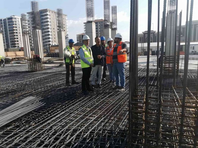 Şahinbey’de Millet Kütüphanesi Yapımı Sürüyor