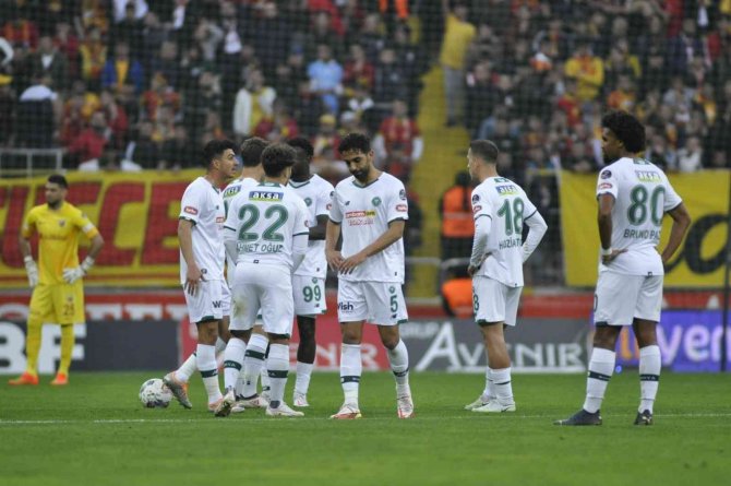 Spor Toto Süper Lig: Kayserispor: 1 - Konyaspor: 2 (İ̇lk Yarı)