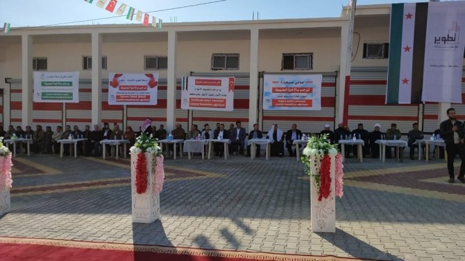 Cinderes’te 450 Dükkandan Oluşan Organize Sanayi Bölgesi Açıldı