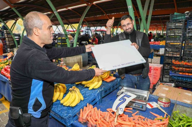 Talas Belediyesi’nin Tartı Hassasiyeti