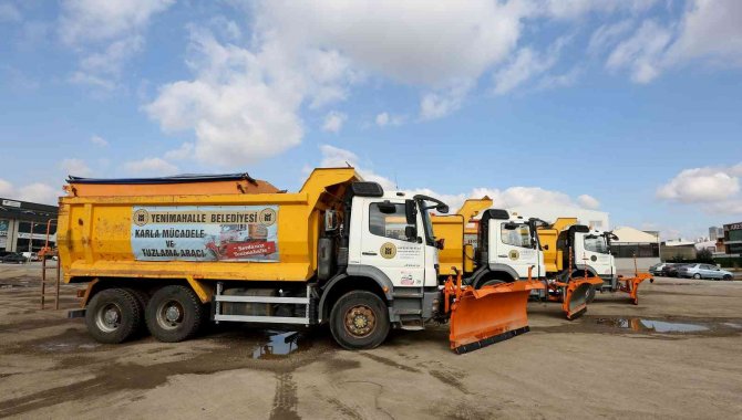 Yenimahalle Belediyesi Kışa Hazırlanıyor