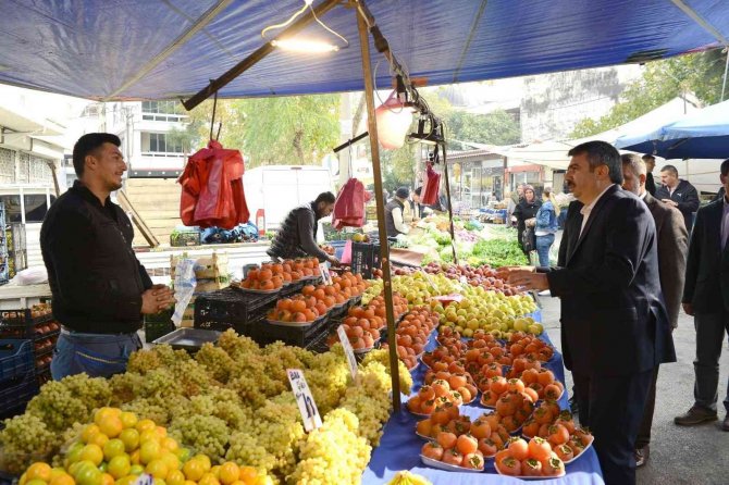 Başkan Yılmaz Pazarcı Esnafı İle Buluştu
