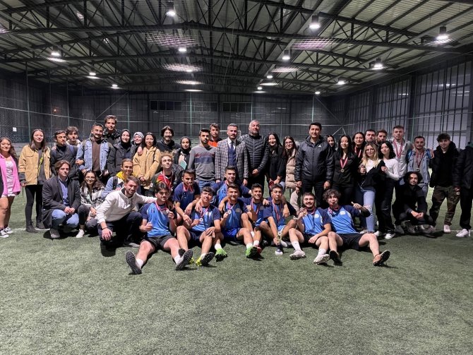 Öğrenci Kulüpleri Halı Saha Turnuvası’nda Şampiyon Belli Oldu