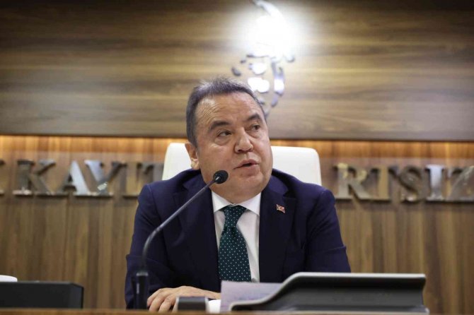 Antalya Büyükşehir Meclisi’nden Teröre Ortak Tepki