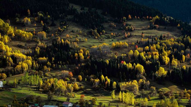 ’Sakin Şehir’ Şavşat’tan Sonbahar Manzaraları