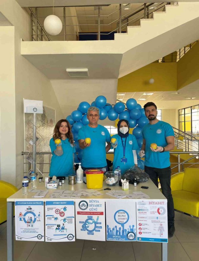 Çakü’de “14 Kasım Dünya Diyabet Günü” Etkinliği