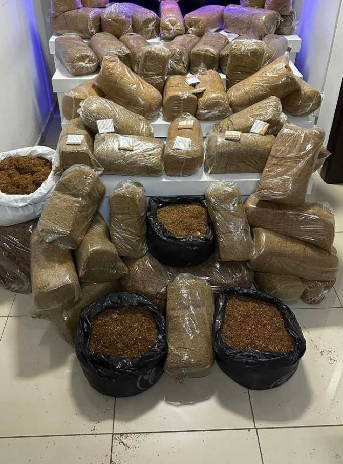Alkol Ve Tütün Kaçakçılarına Operasyon