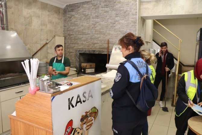 Belediye Ekiplerinden Atık Yağ Denetimi