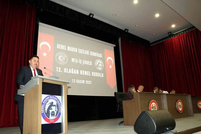 Gmi̇s Mta-i̇ş Şubesi Genel Kurulu Yapıldı