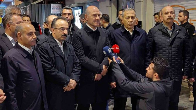 İ̇çişleri Bakanı Süleyman Soylu, “Olayı Yapan, Bombayı Bırakan Kişi İ̇stanbul Emniyet Müdürlüğümüzün Ekipleri Tarafından Gözaltına Alındı”
