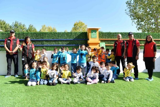 Konyaaltı Kreşlerinde Deprem Tatbikatı