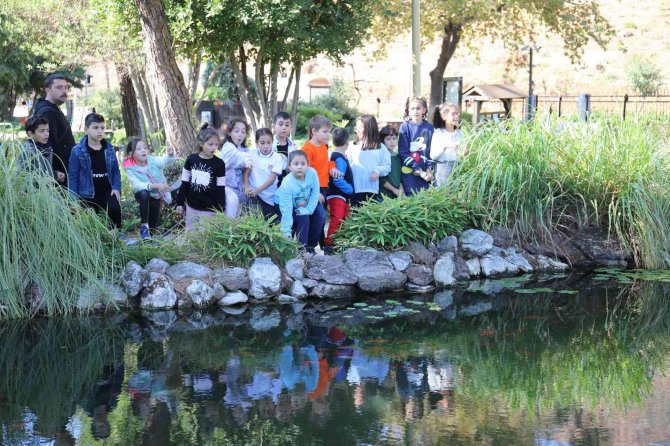 Marmaris’teki Bilim Parkı Milaslı Öğrencileri Ağırladı