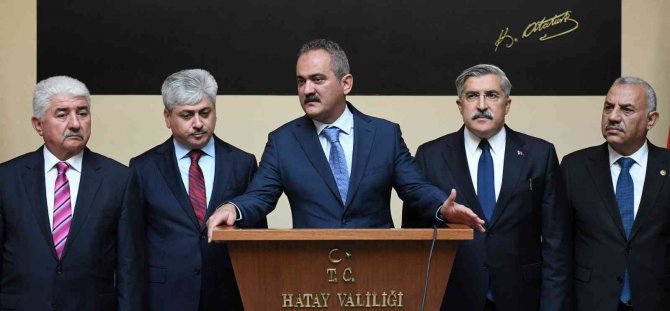 Bakan Özer: "En Güvenli Ortamların Eğitim Ortamı Olması Gerekiyor"