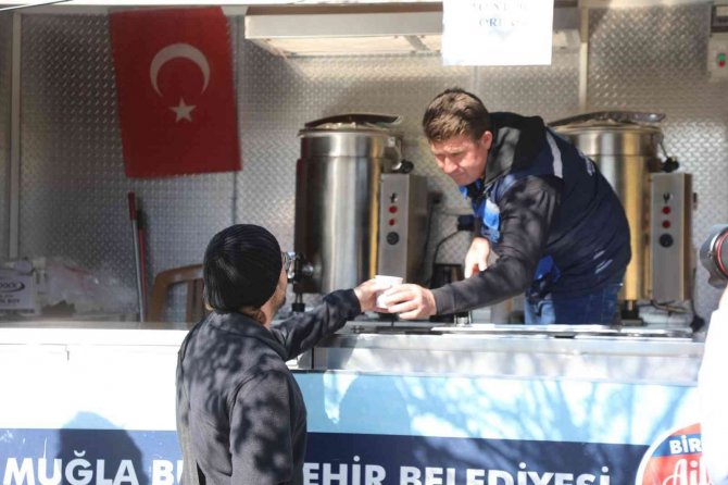 Muğla Büyükşehir’in Çorba İkramı Devam Ediyor
