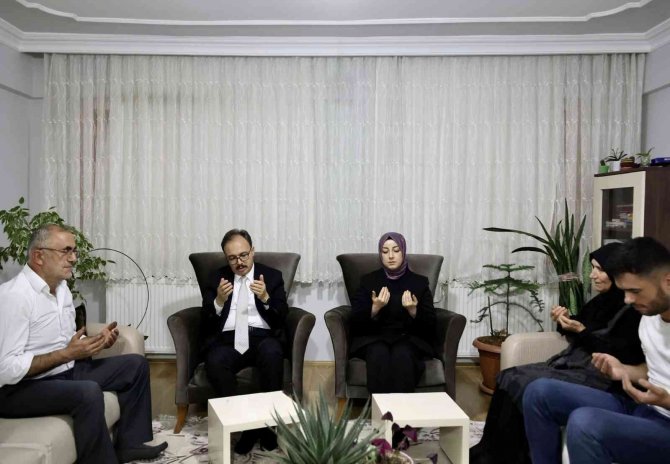 Vali Kızılkaya, "Şehitlerimizden Geriye Kalan Aileler Emanettir"