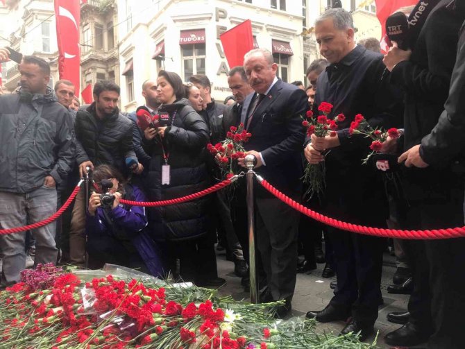 Tbmm Başkanı Şentop "Türkiye’ye Terörle Mesaj İletmek İsteyenler Karşılığını Bulacak"