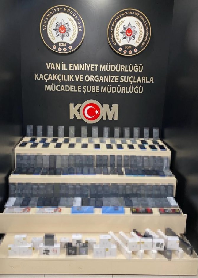 Van’da Gümrük Kaçakçılığı Operasyonu