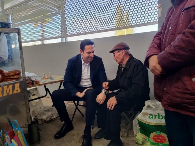 Ak Parti Heyeti Ezine’de