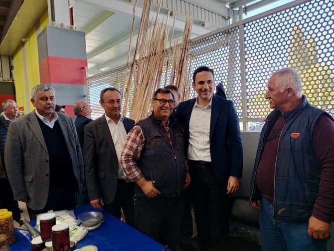 Ak Parti Heyeti Ezine’de