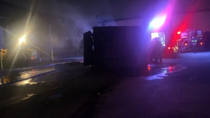 Bursa’da Geri Dönüşüm Deposunda Korkutan Yangın