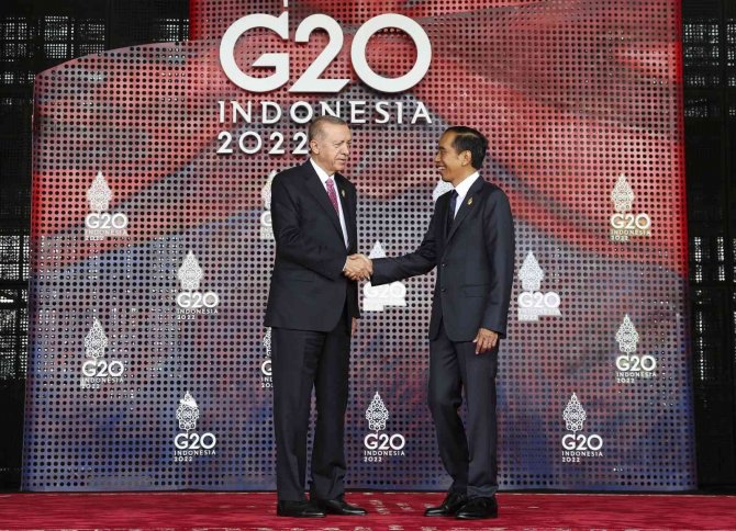 Cumhurbaşkanı Recep Tayyip Erdoğan, Endonezya’nın Bali Adası’nda Toplanan G20 Liderler Zirvesi’ne Katıldı