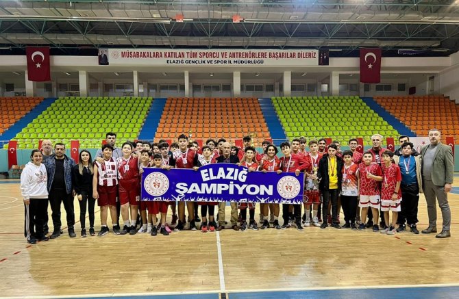 Elazığ’da Basketbol Yerel Lig U14 Müsabakaları Tamamlandı