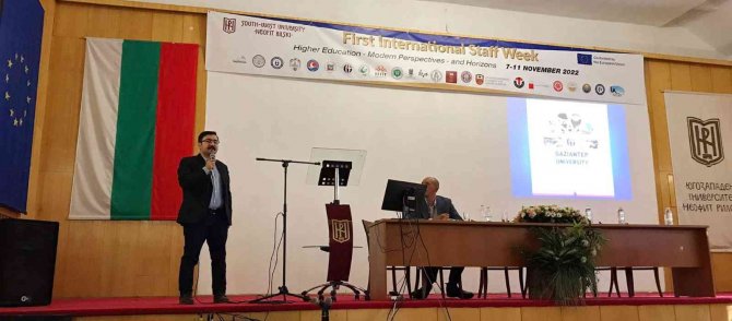 Genel Sekreter Budak Erasmus Personel Eğitim Haftasına Katıldı