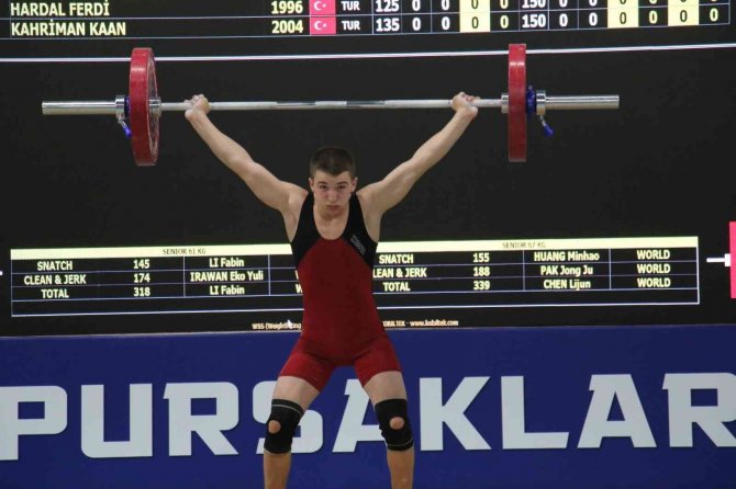 ‘İ̇kinci Uluslararası Naim Süleymanoğlu Halter Turnuvası’ Yapıldı