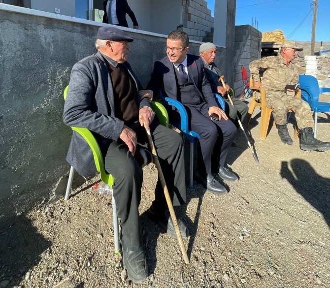 Kaymakam Daştan Köy Ziyaretlerini Sürdürüyor