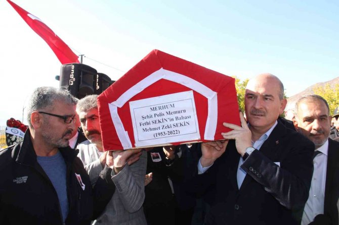 Şehit Fethi Sekin’in Babası Son Yolculuğuna Uğurlandı