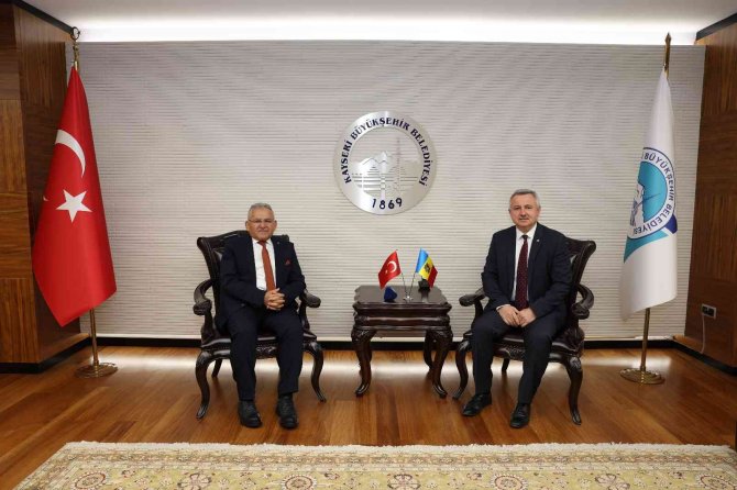 Moldova Ankara Büyükelçisi’nden Başkan Büyükkılıç’a Ziyaret